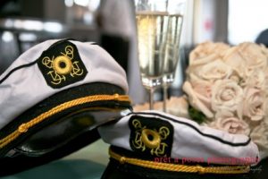 captain's hats and champagne